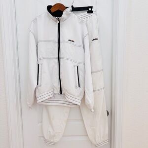 NWOT Vintage ellesse Italia tennis oversized tracksuit pants set